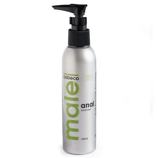 COBEC0 - MALE 150 ML anal lubricant bottle with a sleek design and easy-to-use nozzle.