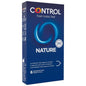 CONTROL ADAPTA NATURE condoms pack of 6 units, featuring a sleek design and natural texture for enhanced comfort.