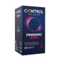 CONTROL Condoms Senso pack with 24 units, featuring a sleek design and transparent packaging.