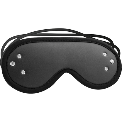 Antifaz coquetté de fantasía de cuero vegano con forro de neopreno, estilo chic y elegante de la marca Coquette Fantasy.