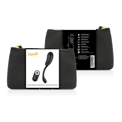 COQUETTE CHIC DESIRE - OU CONTROL REMOT RECARREGABLE NEGRE / GOLD