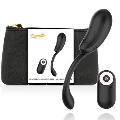 COQUETTE CHIC DESIRE - OU CONTROL REMOT RECARREGABLE NEGRE / GOLD