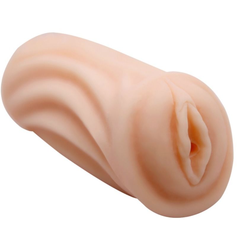 Masturbador femenino Crazy Bull Jane, de 13.5 cm, con forma de vagina realista, para placer íntimo y estimulante.