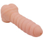 Pene multifuncional CRAZY BULL de 21.8 cm, silueta realista y diseño ergonómico para uso íntimo.