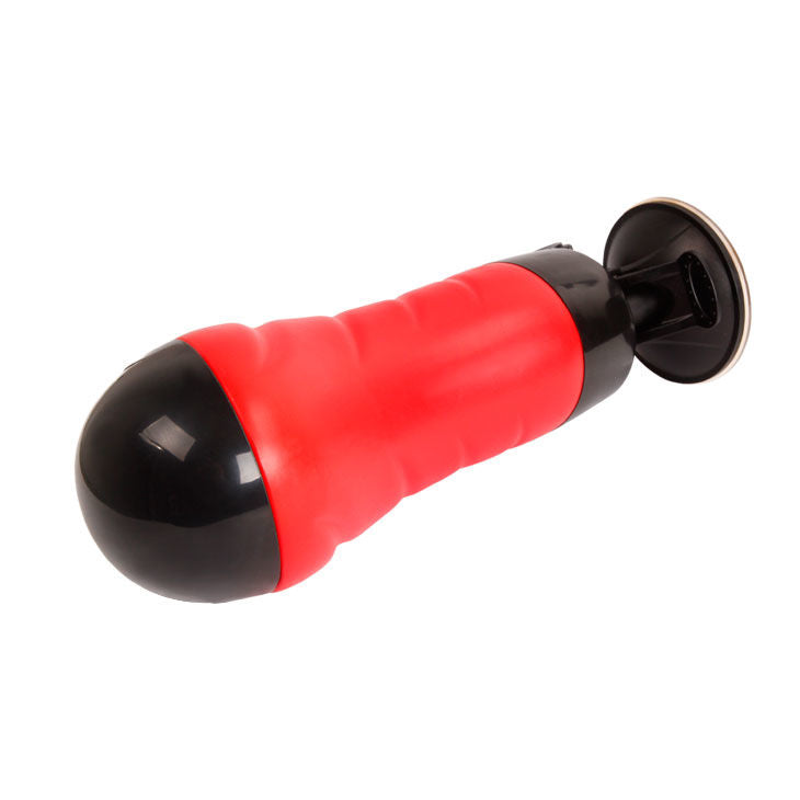 CRAZY BULL vagina masturbator with base, realistic texture and design, showcasing its lifelike appearance and detail.