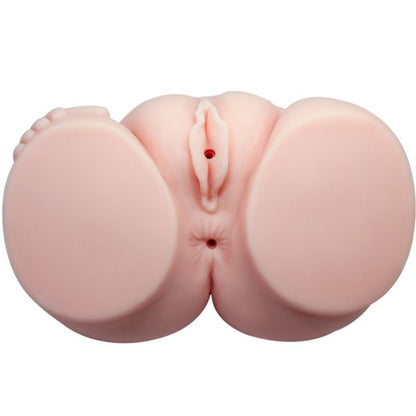 Vagina y ano realistas con vibración de la marca CRAZY BULL, con detalles realistas y función de vibración, para uso íntimo.