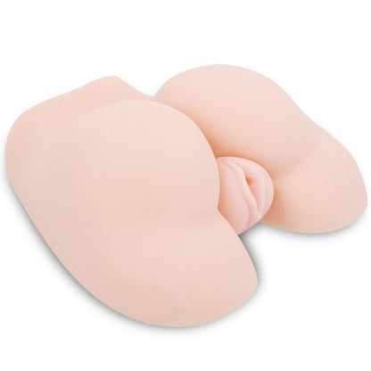 Vagina y ano realistas con vibración de la marca CRAZY BULL, con posición 5, para uso íntimo y placer.