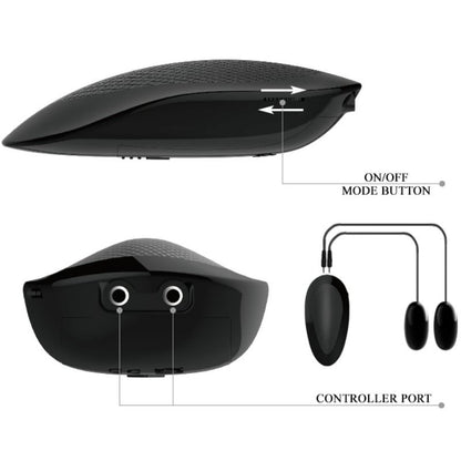 Vagina y ano realistas con vibración de la marca CRAZY BULL, posición 6, con detalles realistas y función de vibración.