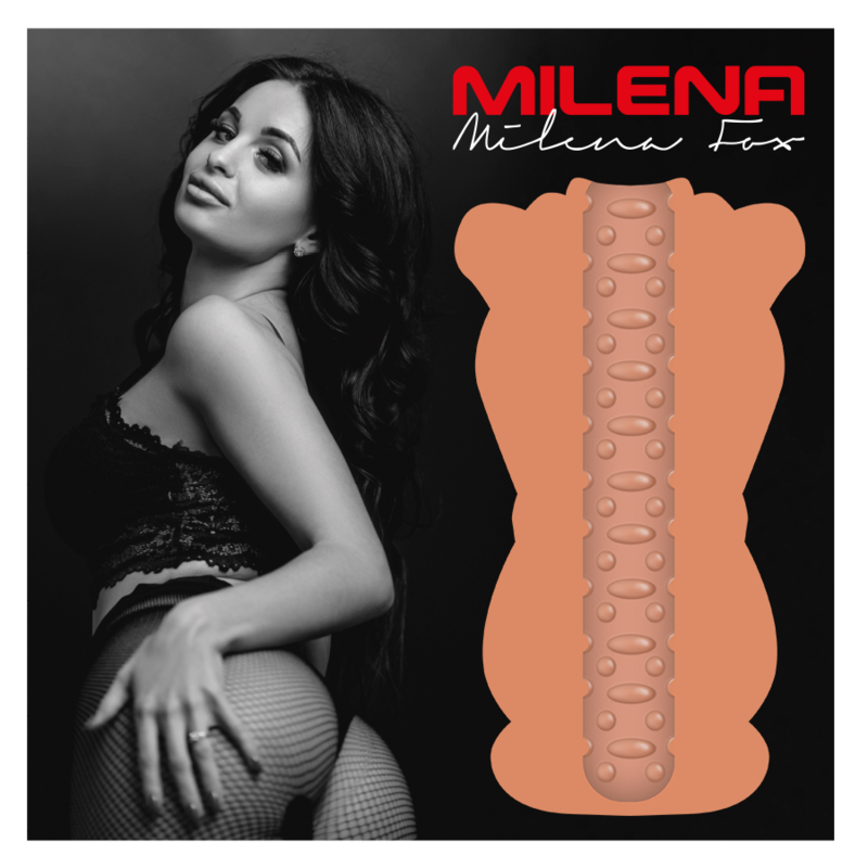 Masturbador Cyber Girls by JamyJob Signature Milena Vagina, realista y suave, diseñado para placer íntimo masculino.