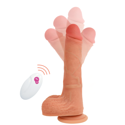 Cyber Silicoock, realístico control remoto Mr. Rick, de 20.9 cm de altura y 4 cm de grosor, con detalles realistas en color.