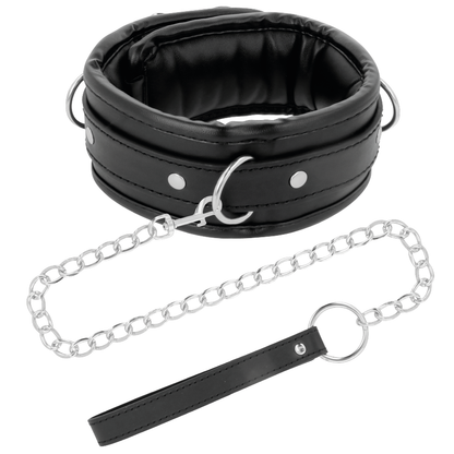 DARKNESS - COLLAR AMB CADENA SOFT LEATHER