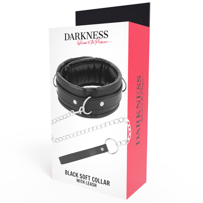 DARKNESS - COLLAR AMB CADENA SOFT LEATHER