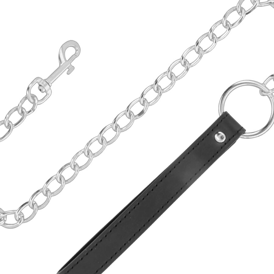 DARKNESS - COLLAR AMB CADENA SOFT LEATHER