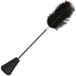 Fusta con pluma Love en color negro de 56 cm de Darkness Sensations, con detalles elegantes y sensación suave.