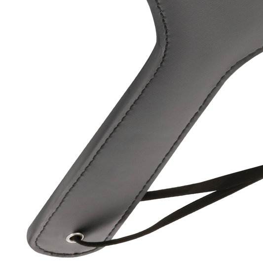 DARKNESS Pala Negra Fetish Love paddle with a sleek black design and ergonomic handle for sensual play.