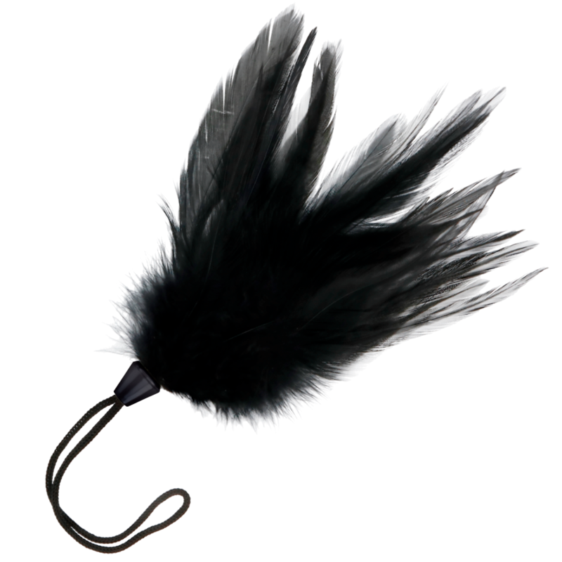 DARKNESS - PLOMA ESTIMULADORA NEGRE 17 CM