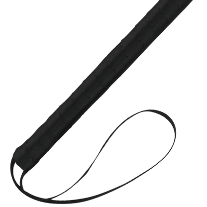 Pluma estimuladora negra Lux de la marca Darkness Sensations, con diseño suave y elegante para sensaciones placenteras.