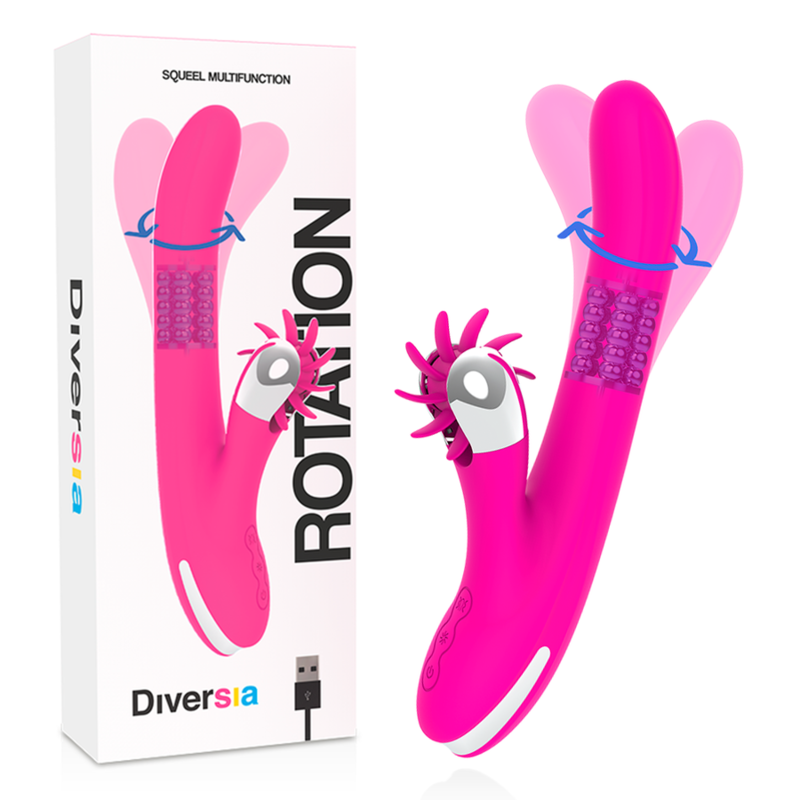 Reno de 24 cm DIVERSIA Bunny Rotation con diseño colorido y divertido para niños y mascotas.