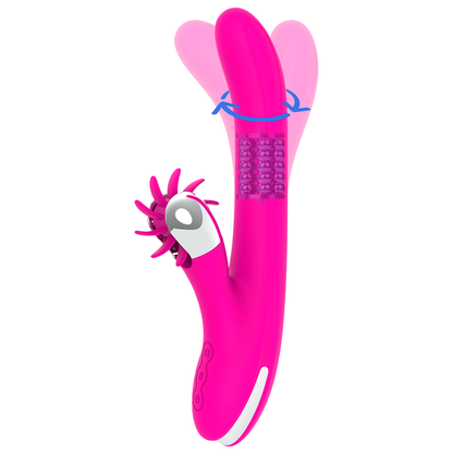 Pelota de gato DIVERSIA Bunny Rotation de 24 cm con diseño colorido y resistente para jugar y estimular a tu mascota.