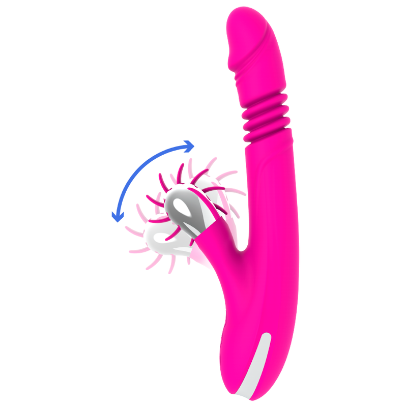Muñeco Bunny Up & Down de DIVERSIA, de 24 cm, con diseño divertido y articulaciones para mover en diferentes posiciones.