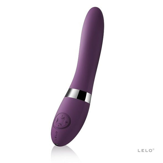 Vibrador de lujo LELO Elise 2 en color morado, con diseño elegante y superficie suave para placer íntimo.