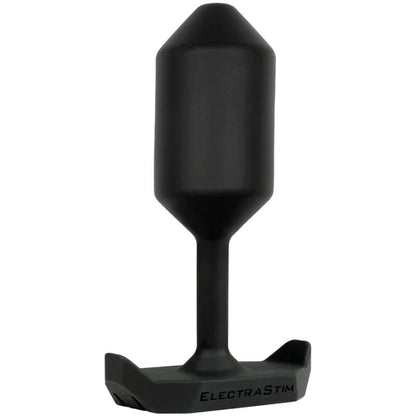 Plug anal eléctrico Electrastim Mr-S de cuero, con diseño ergonómico y acabado en cuero para uso íntimo y estimulante.