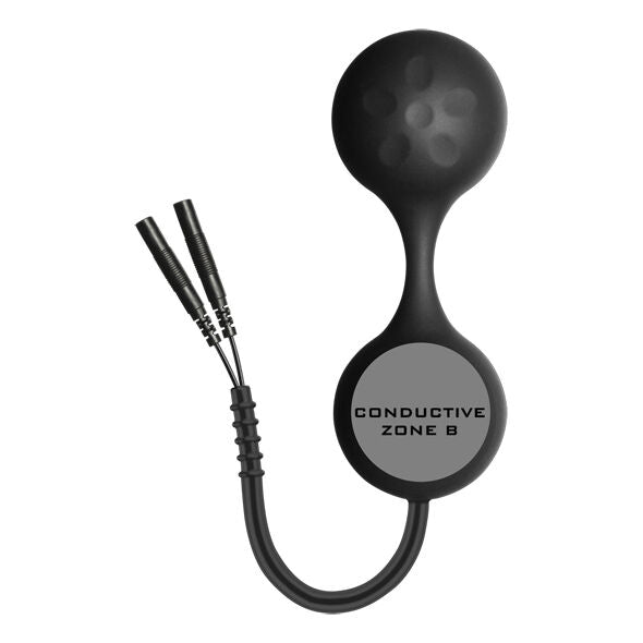 Electrastim Lula Kegel exercise device made of 100% silicone, designed for pelvic floor strengthening and muscle toning.
