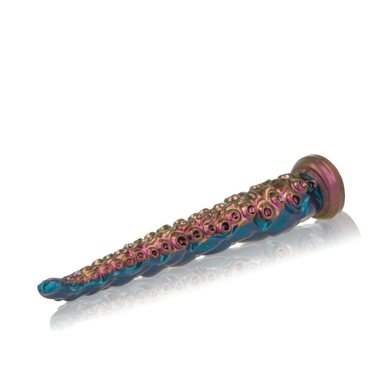 Dildo tentáculo pequeño de la marca EPIC, con textura y detalles realistas, para uso íntimo.