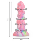 Dildo Nixie de la marca EPIC con diseño cambiante de forma y textura, ideal para uso íntimo y placer personal.