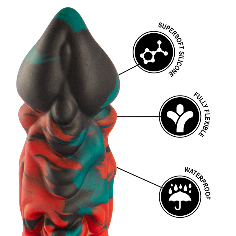 Dildo pequeño de la marca EPIC, modelo Phobos, diseñado para placer y amor, con forma realista y tamaño compacto.