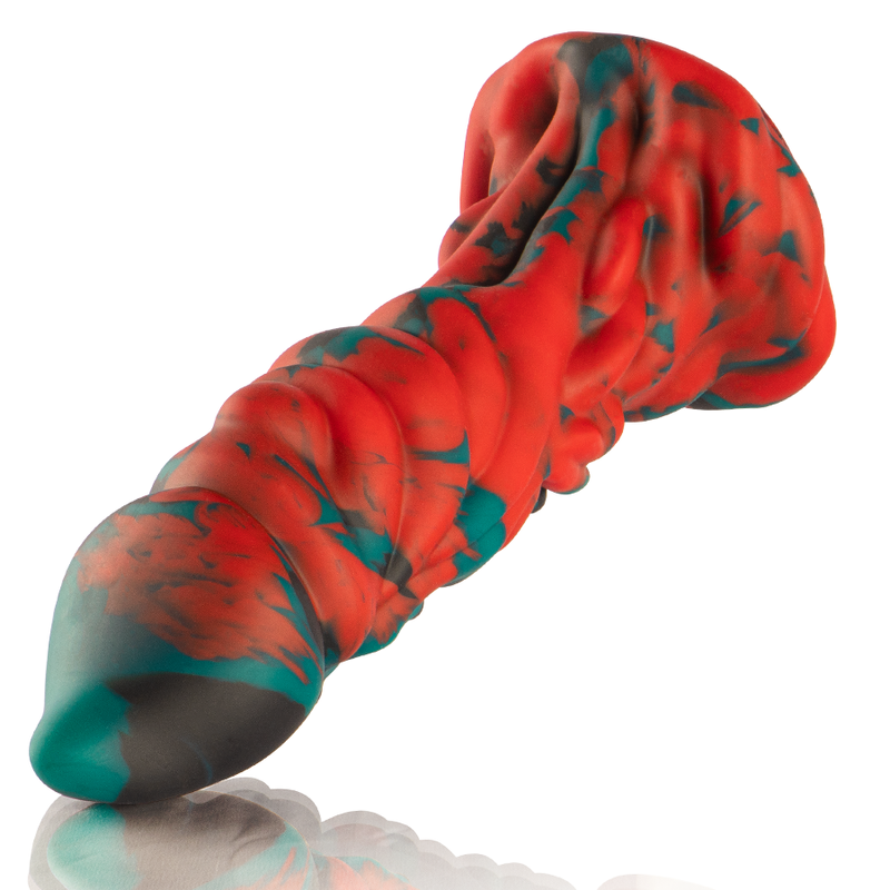 Dildo pequeño de silicona EPIC Phobos, diseño compacto y suave para placer íntimo, en color negro.