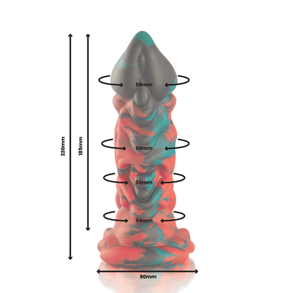 Dildo pequeño de la marca EPIC, modelo Phobos, diseñado para placer y comodidad, con forma realista y acabado suave.