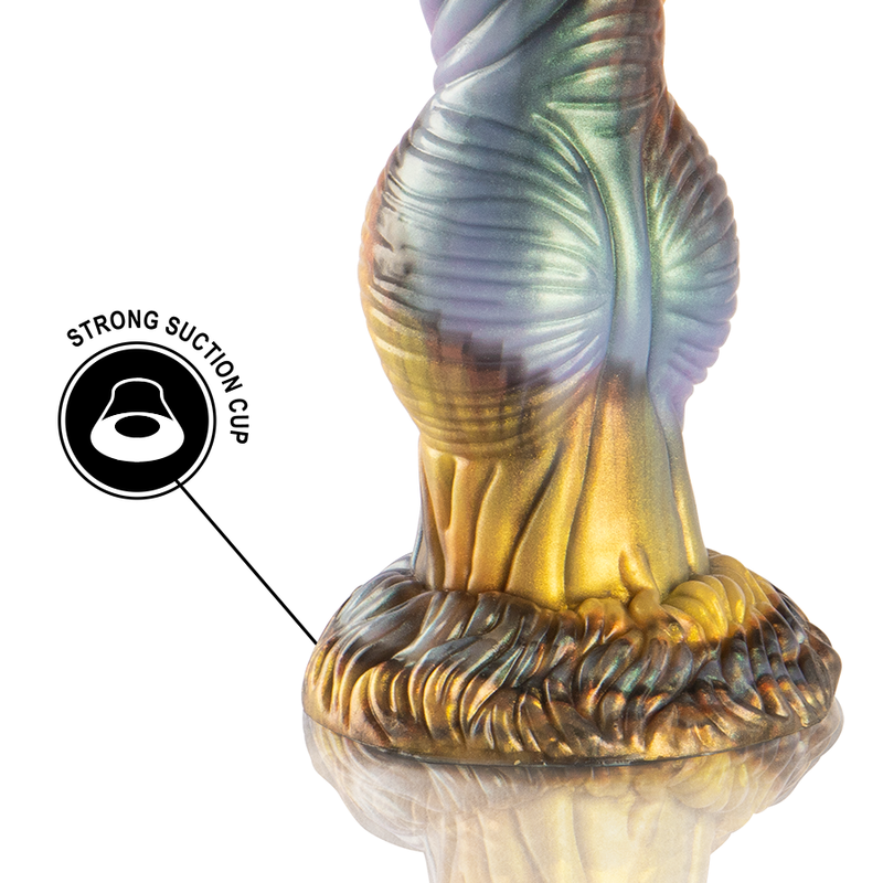 Dildo recargable EPIC Phoenix con control remoto, diseño elegante y realista para placer y exploración personal.