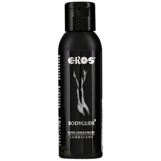 Lubricante de silicona superconcentrado EROS CLASSIC LINE en envase de 50 ml, ideal para uso íntimo, con textura suave y duradera.