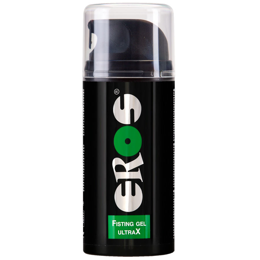 Gel lubricante anal relajante de 100 ml de la línea EROS Classic, muestra el envase y su etiquetado en la imagen.