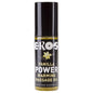 EROS POWER LINE Power Aceite Masaje E. Calor 100ml bottle with warm oil for massage, featuring a sleek design.
