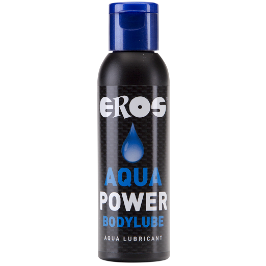 EROS POWER LINE Power Bodylube 50 ml bottle with sleek packaging on a neutral background.