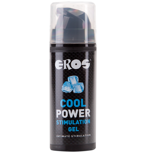 EROS POWER LINE Power Gel for clitoral stimulation with a cooling effect in a sleek tube design.