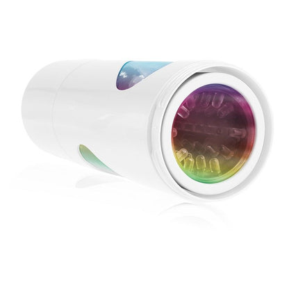 Extreme Toyz Roto Bator USB masturbator showing realistic vagina design and textured internal features.