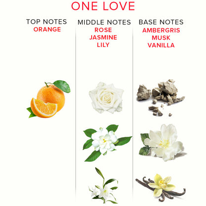 Perfume EYE OF LOVE One Love con feromonas, frasco de 10 ml, botella con aroma seductor y elegante.