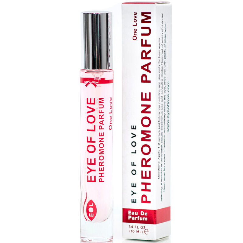Perfume EYE OF LOVE One Love con feromonas, frasco de 10 ml, aroma seductor y atractivo para la piel.