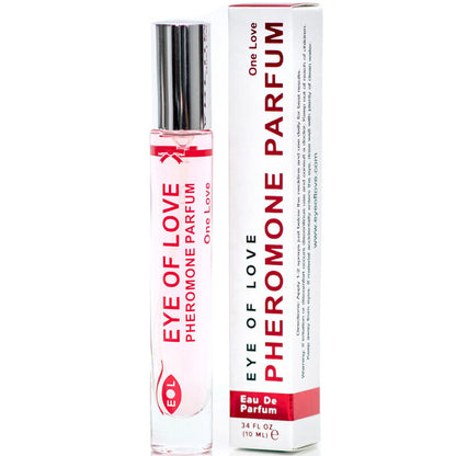 Perfume EYE OF LOVE One Love con feromonas, frasco de 10 ml, aroma seductor y atractivo para la piel.