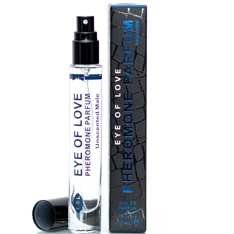 Perfume EOL de 10 ml sin aroma de Eye of Love, feromonas para él, botella pequeña y discreta.
