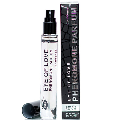 Perfume EYE OF LOVE EOL PHR con feromonas de 10 ml, diseñado para aumentar la confianza y atraer con su aroma seductor.