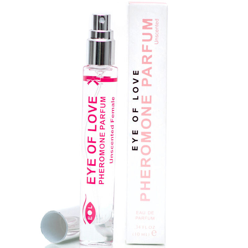 Perfume EYE OF LOVE EOL PHR con feromonas, 10 ml, sin aroma, para mujer, frasco pequeño y elegante.