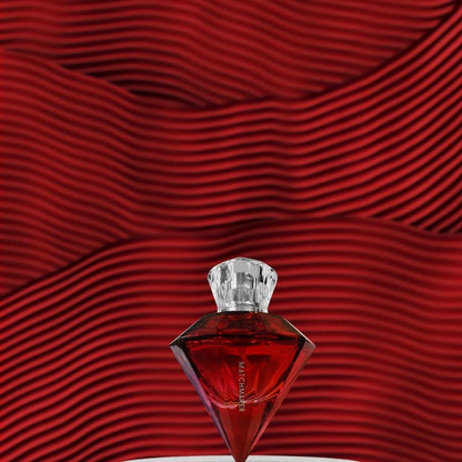 Perfume EYE OF LOVE Matchmaker Red Diamond para ella con feromonas, frasco de 30 ml, aroma seductor y elegante.