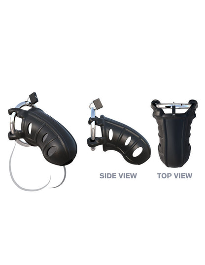 Fantasy C-Ringz Extreme silicone penis cage with detailed texture and secure fit for enhanced performance.