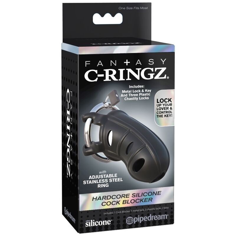 Fantasy C-Ringz Extreme Silicone Penis Cage, featuring a sleek design and textured surface for enhanced stimulation.