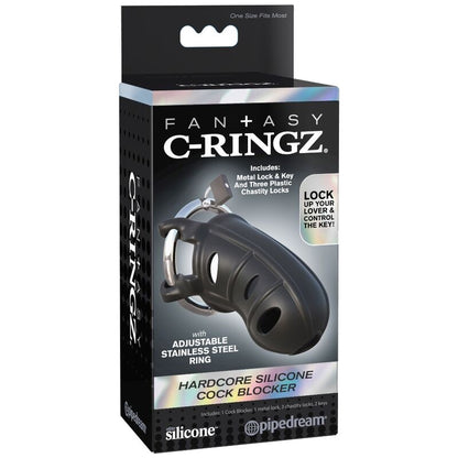 Fantasy C-Ringz Extreme Silicone Penis Cage, featuring a sleek design and textured surface for enhanced stimulation.