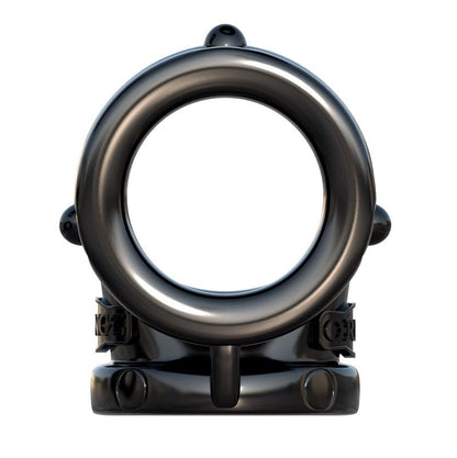 Anillo de silicona FANTASY C-RINGZ ROCK HARD PIPE en color negro, con diseño ergonómico y superficie lisa para uso cómodo.